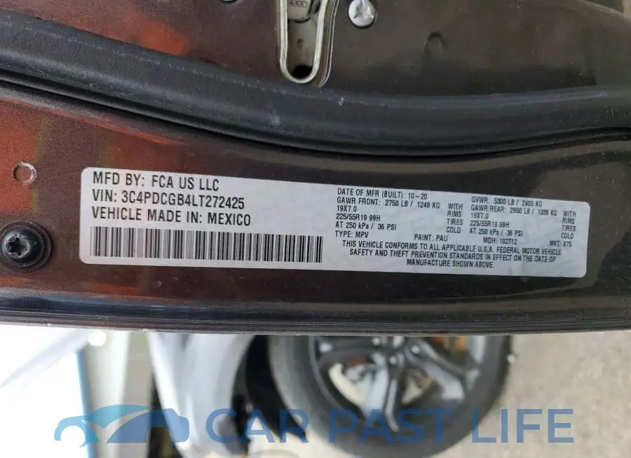 3C4PDCGB4LT272425# 13