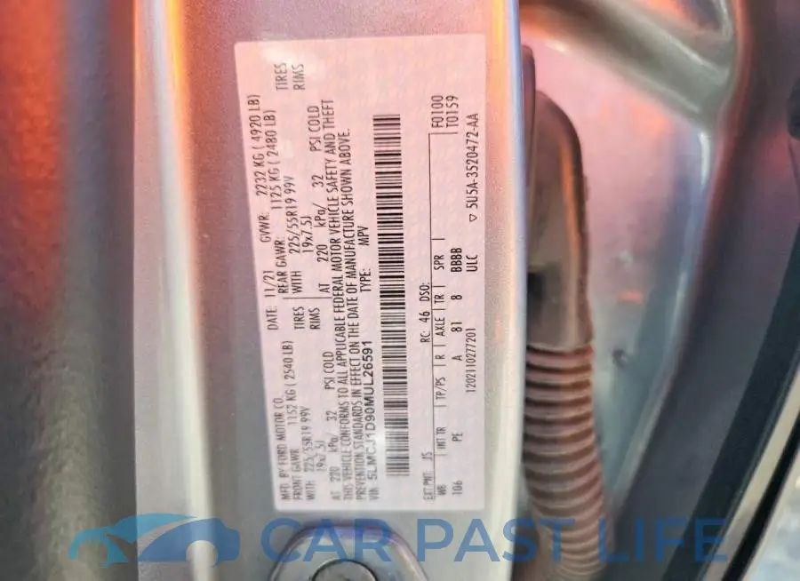 5LMCJ1D90MUL26591# 12