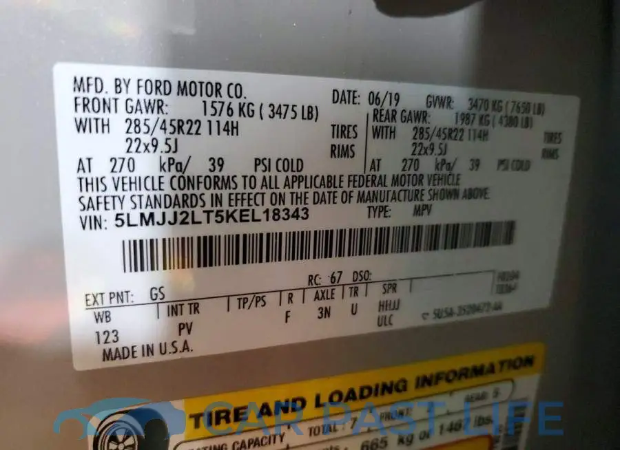 5LMJJ2LT5KEL18343# 13