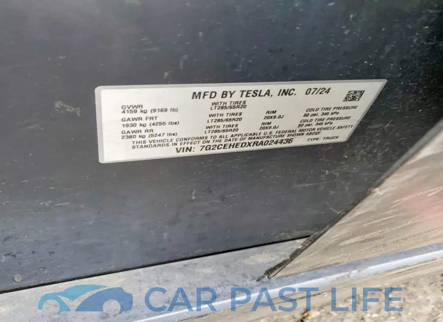 7G2CEHEDXRA024436# 12
