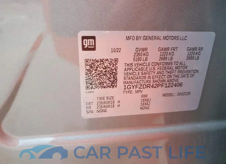 1GYFZDR42PF122406# 14