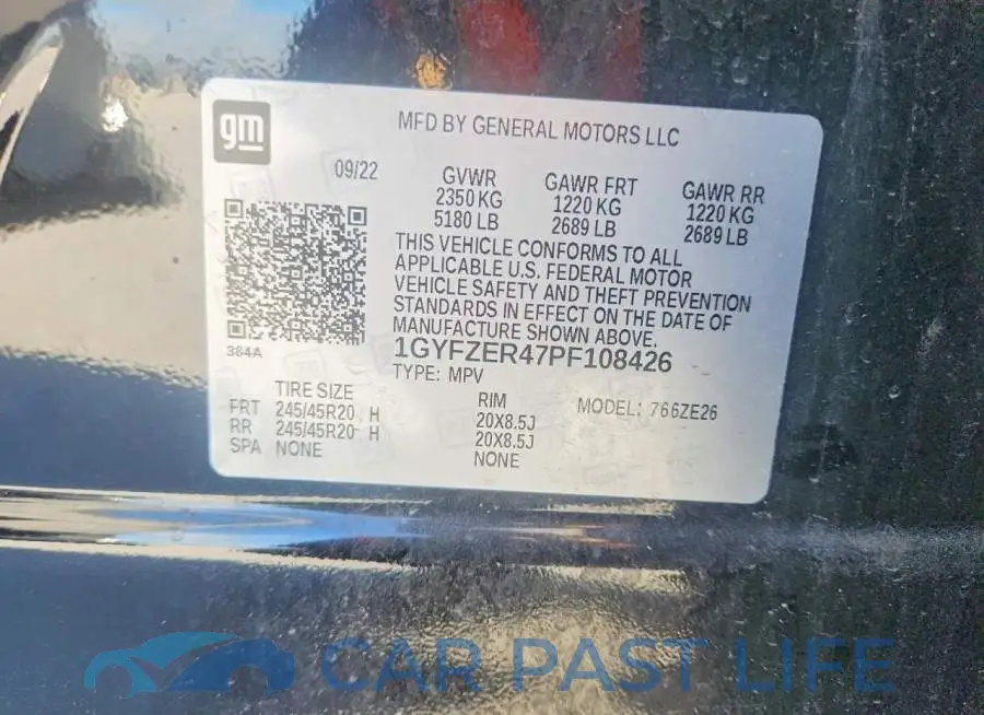 1GYFZER47PF108426# 13
