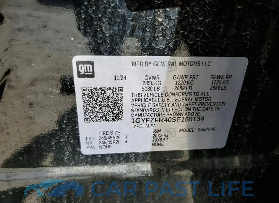 1GYFZFR40SF155134# 13