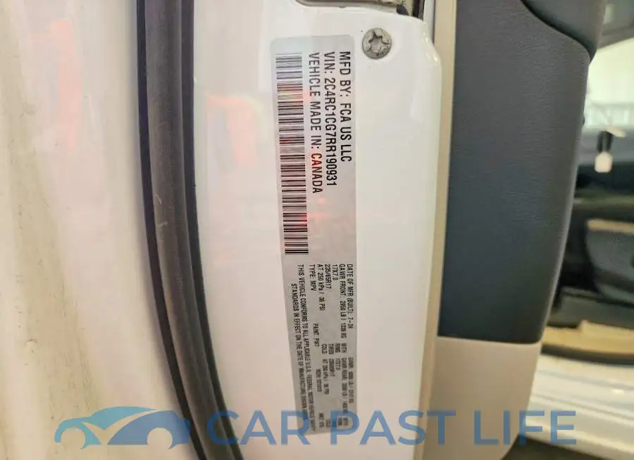 2C4RC1CG7RR190931# 14