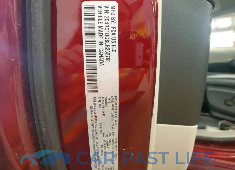 2C4RC1DG8LR262760# 13