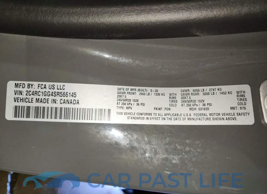 2C4RC1GG4SR566145# 13