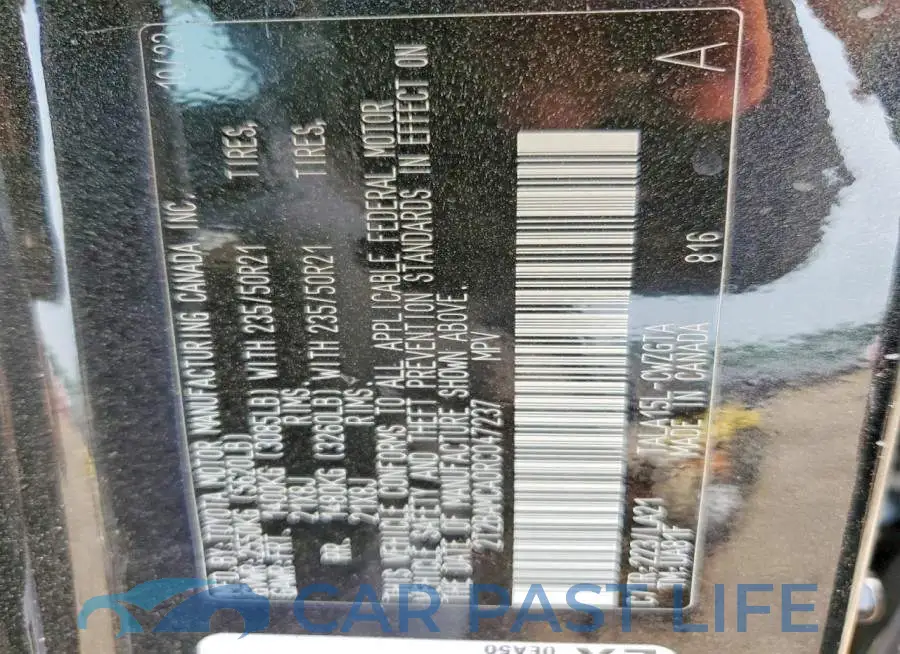 2T2BAMCA0RC047237# 12