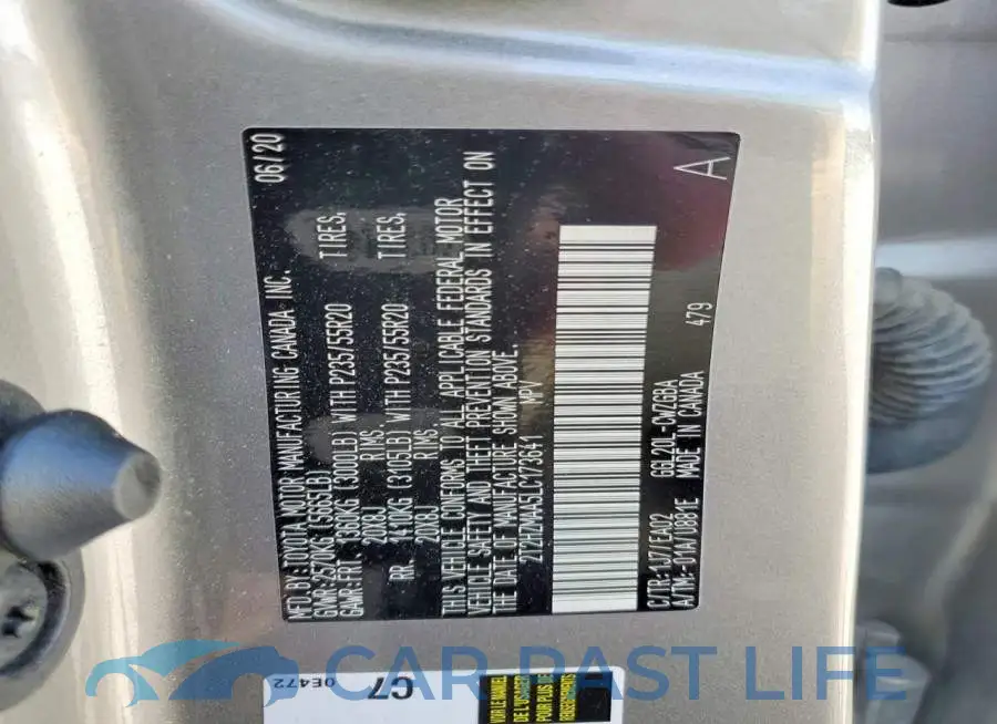 2T2HZMAA5LC173641# 13