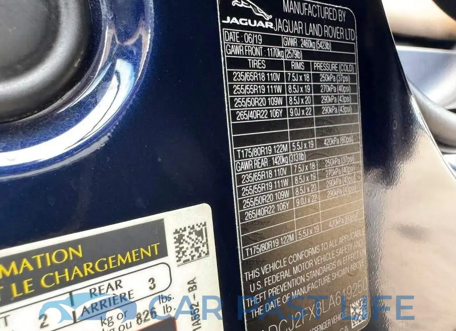SADCJ2FX8LA619250# 15