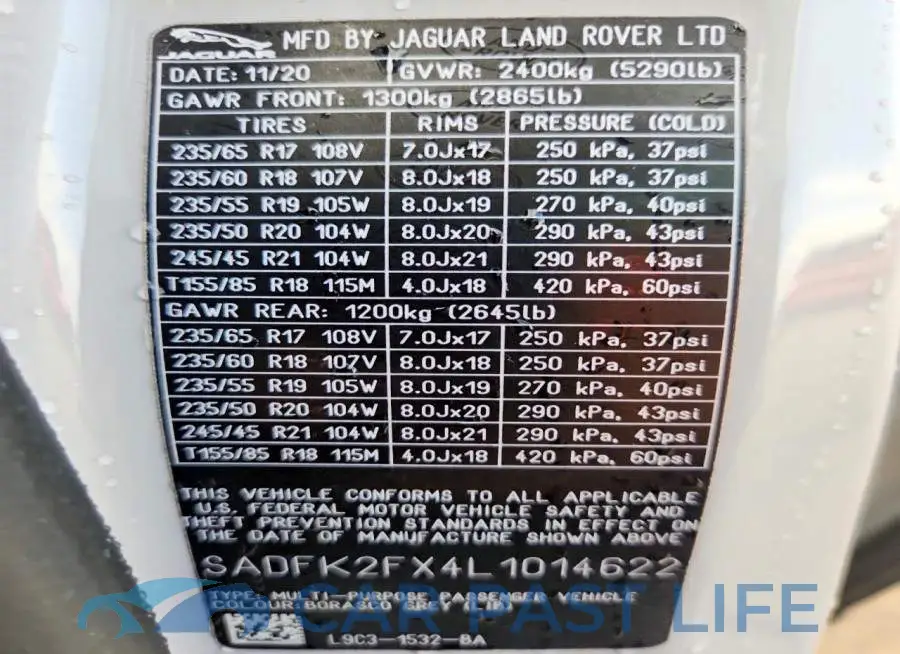 SADFK2FX4L1014622# 13