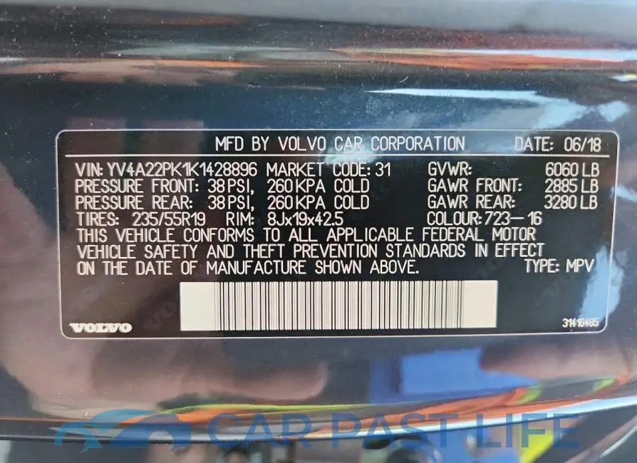 YV4A22PK1K1428896# 13