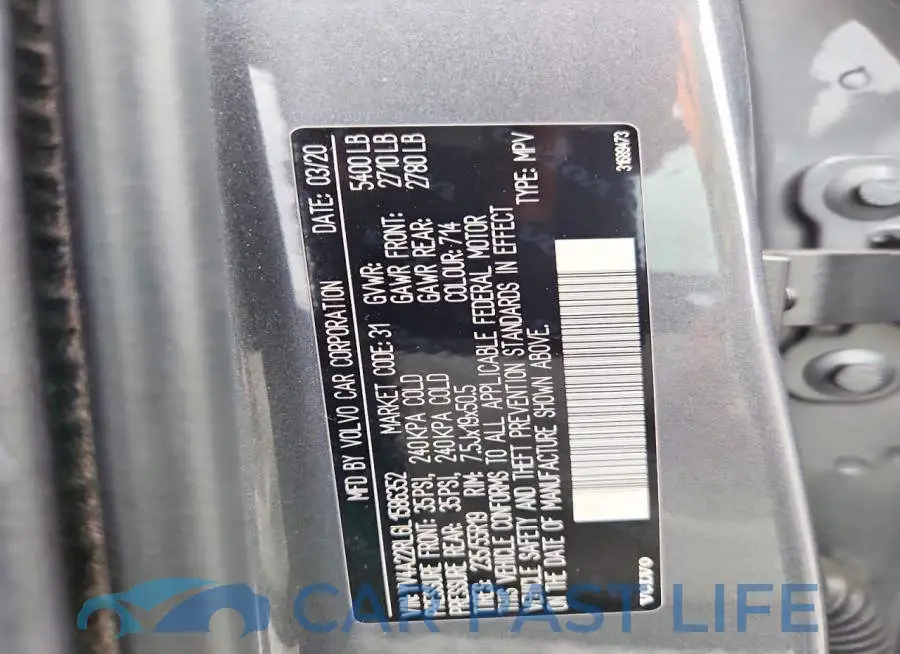 YV4A22RL6L1586352# 13