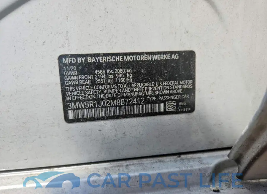 3MW5R1J02M8B72412# 12
