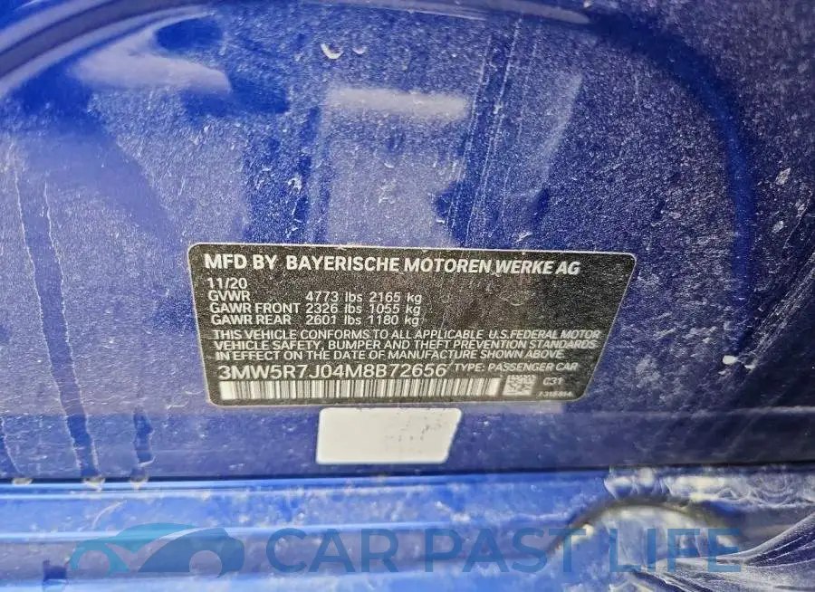 3MW5R7J04M8B72656# 12