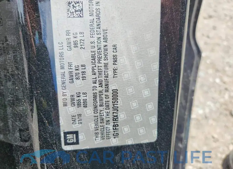 1G1FB1RX7J0150000# 12