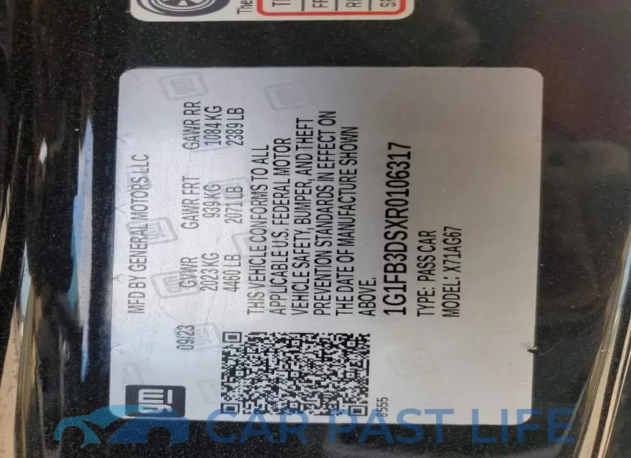 1G1FB3DSXR0106317# 13