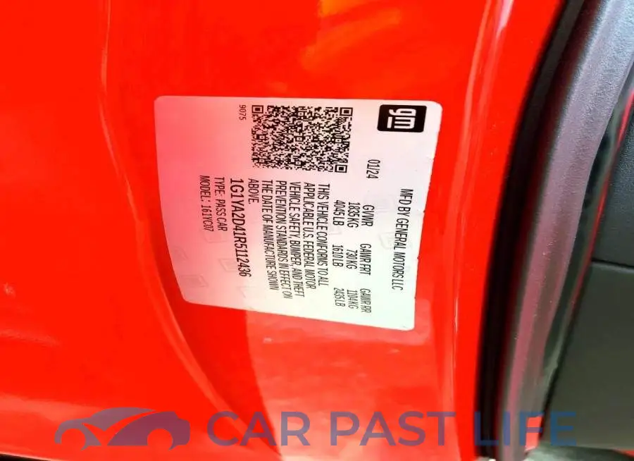 1G1YA2D41R5112436# 12