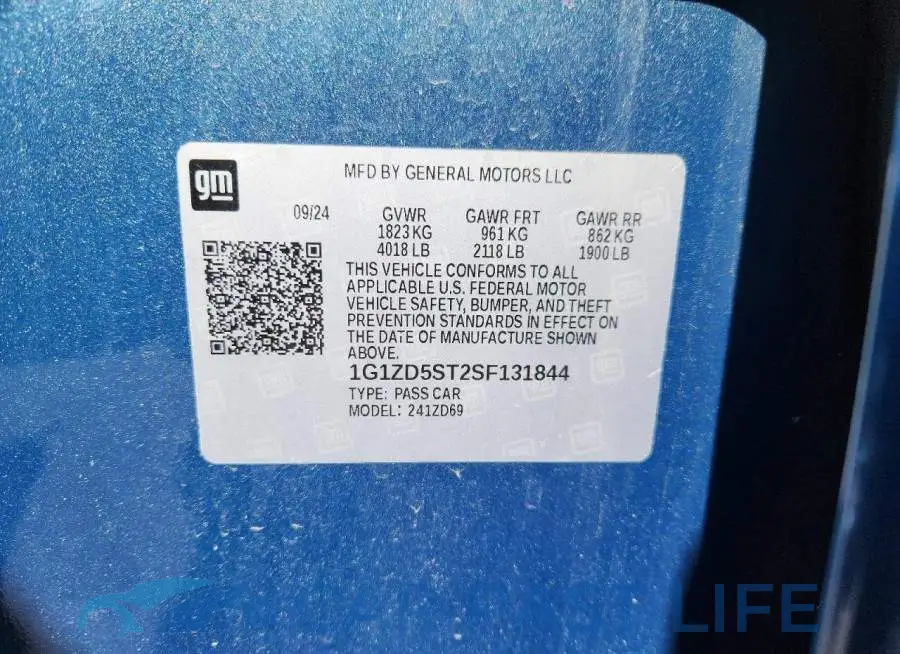 1G1ZD5ST2SF131844# 12