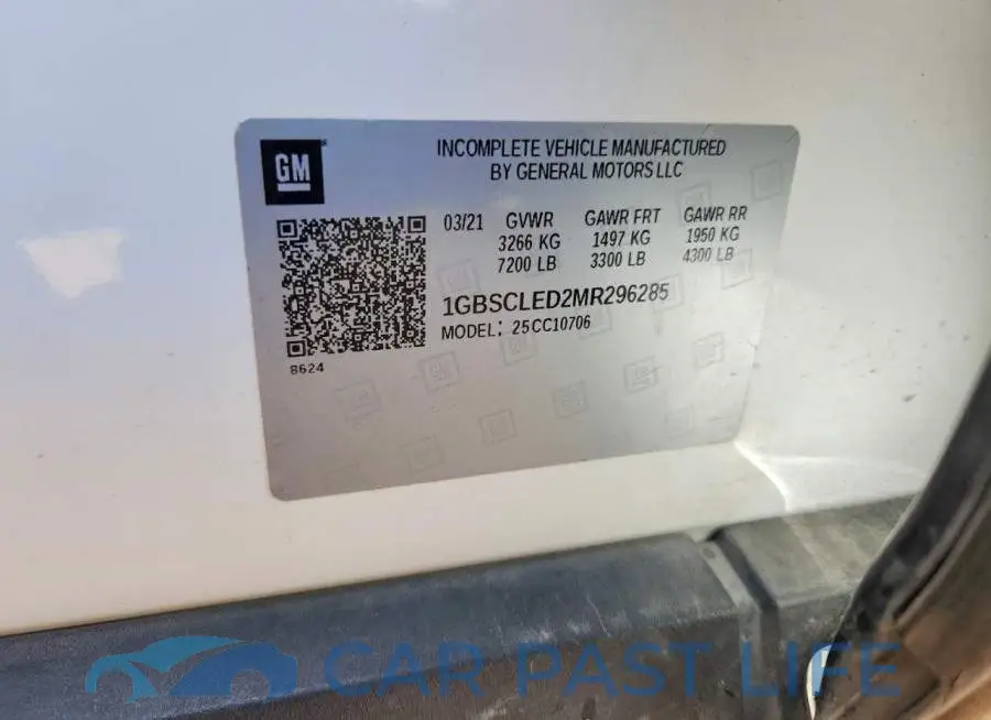 1GBSCLED2MR296285# 14