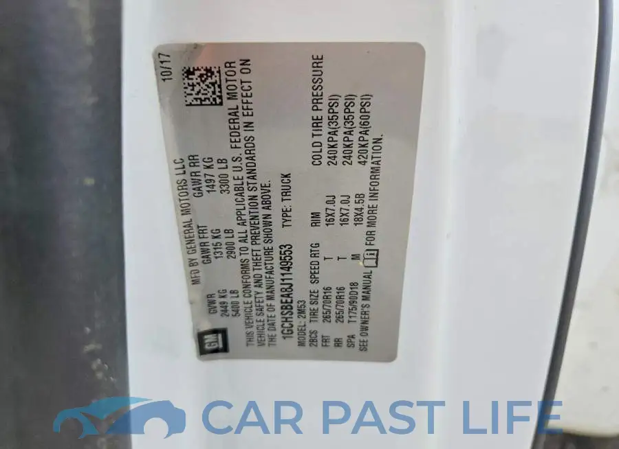 1GCHSBEA8J1149553# 12