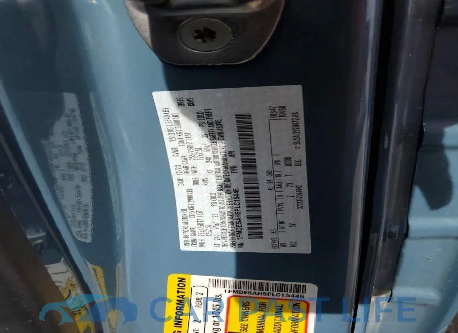1FMDE5AH5PLC15446# 12