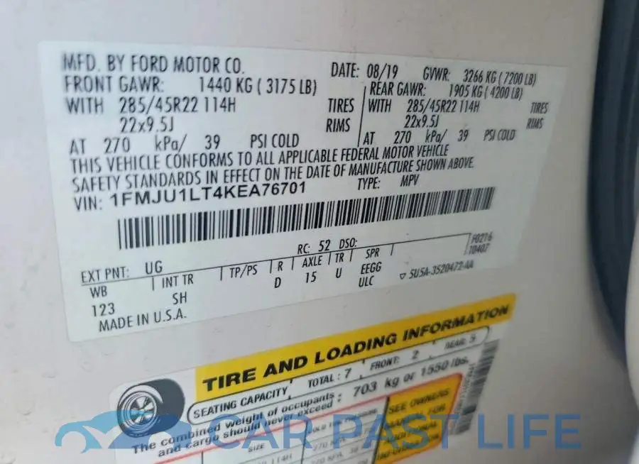 1FMJU1LT4KEA76701# 13