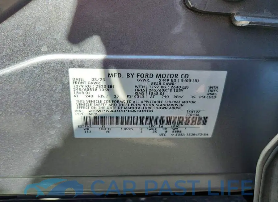 2FMPK4J95PBA30886# 12