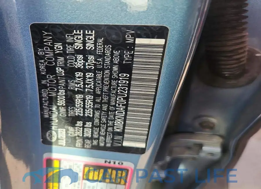 KM8KNDAF0PU231919# 14
