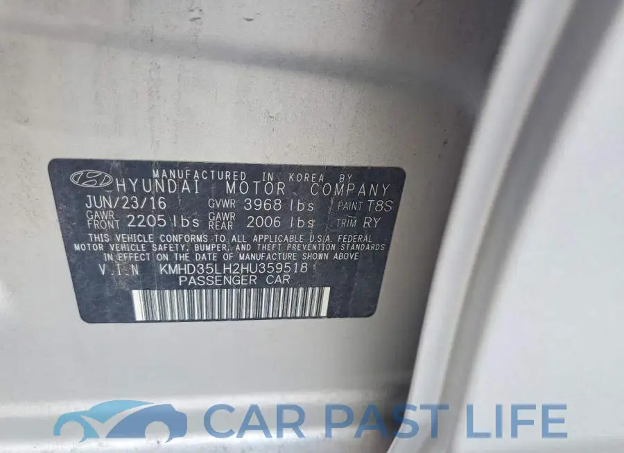 KMHD35LH2HU359518# 12