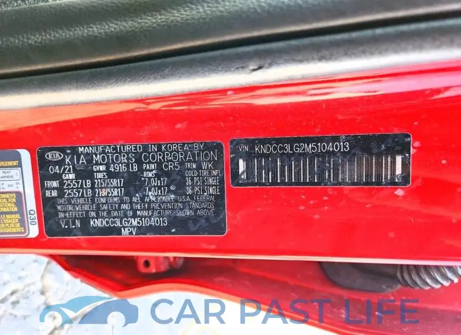 KNDCC3LG2M5104013# 12