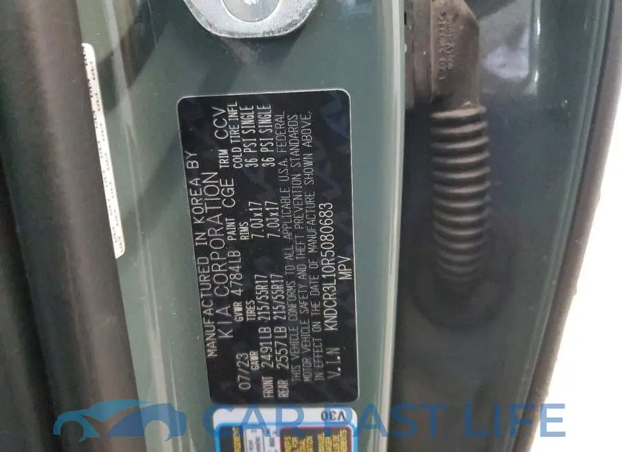 KNDCR3L10R5080683# 13