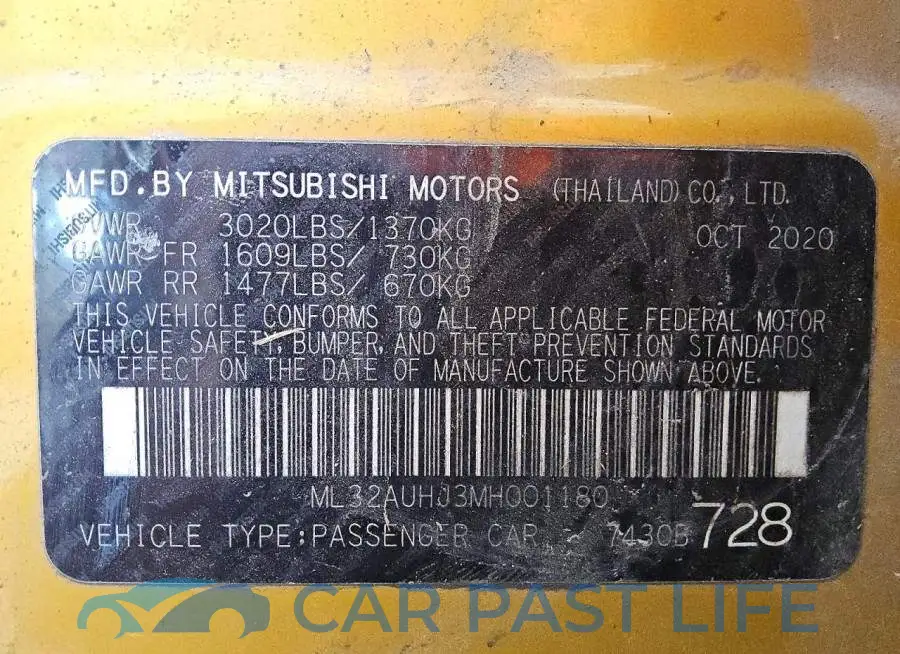ML32AUHJ3MH001180# 14