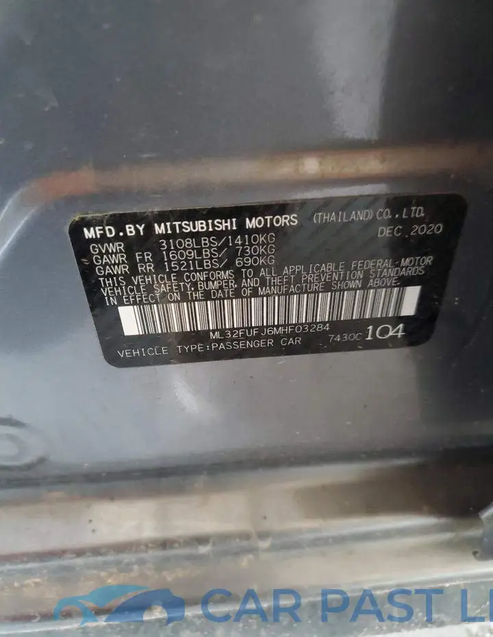 ML32FUFJ6MHF03284# 12