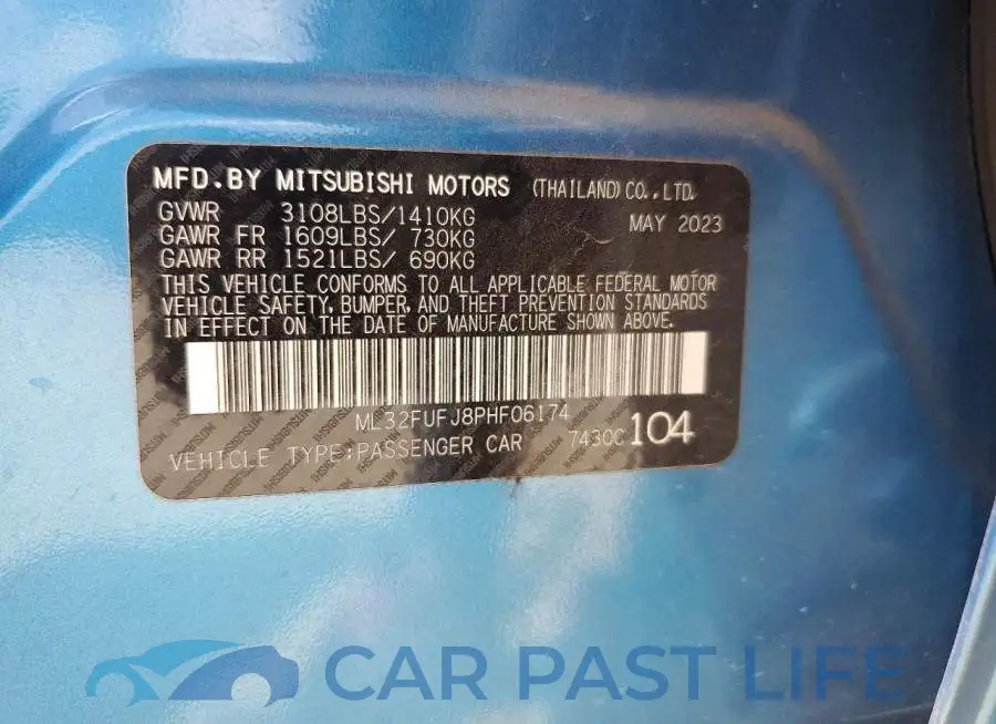 ML32FUFJ8PHF06174# 12