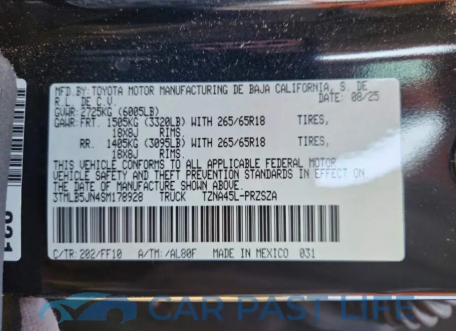 3TMLB5JN4SM178928# 12