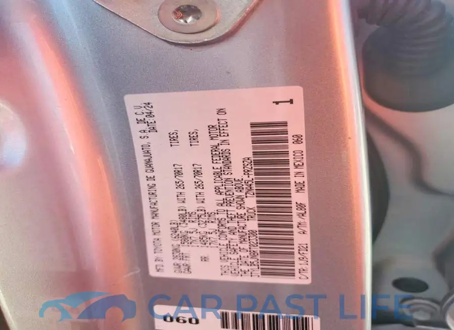 3TYLB5JN8RT023300# 12