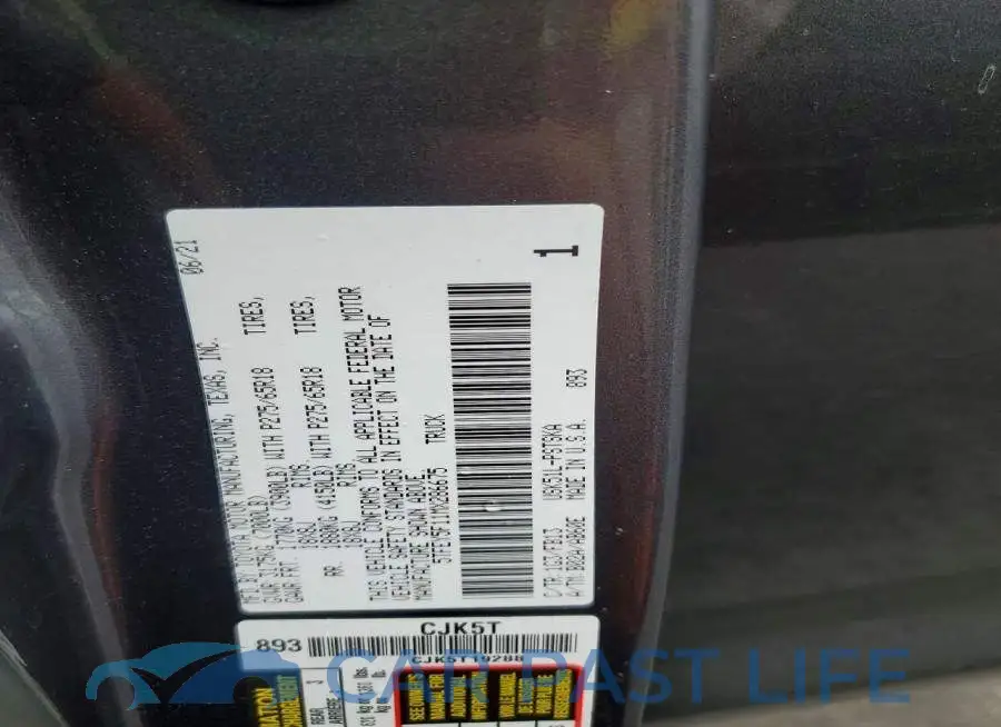 5TFEY5F11MX286675# 12