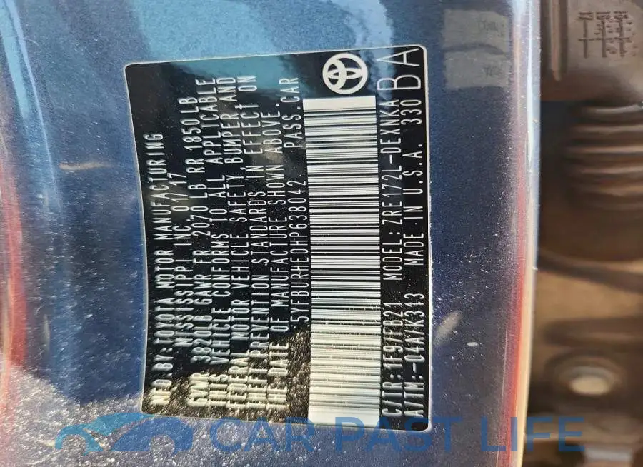 5YFBURHE0HP638042# 12