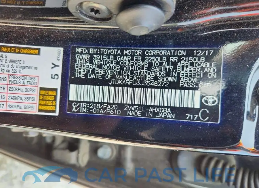 JTDKARFU3J3548272# 12