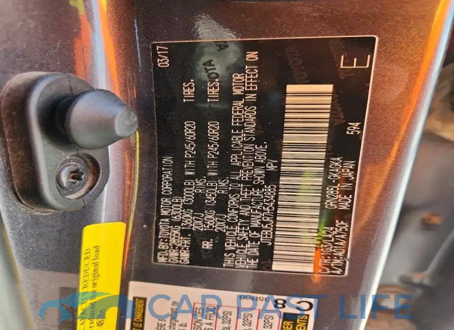 JTEBU5JR7H5434885# 13