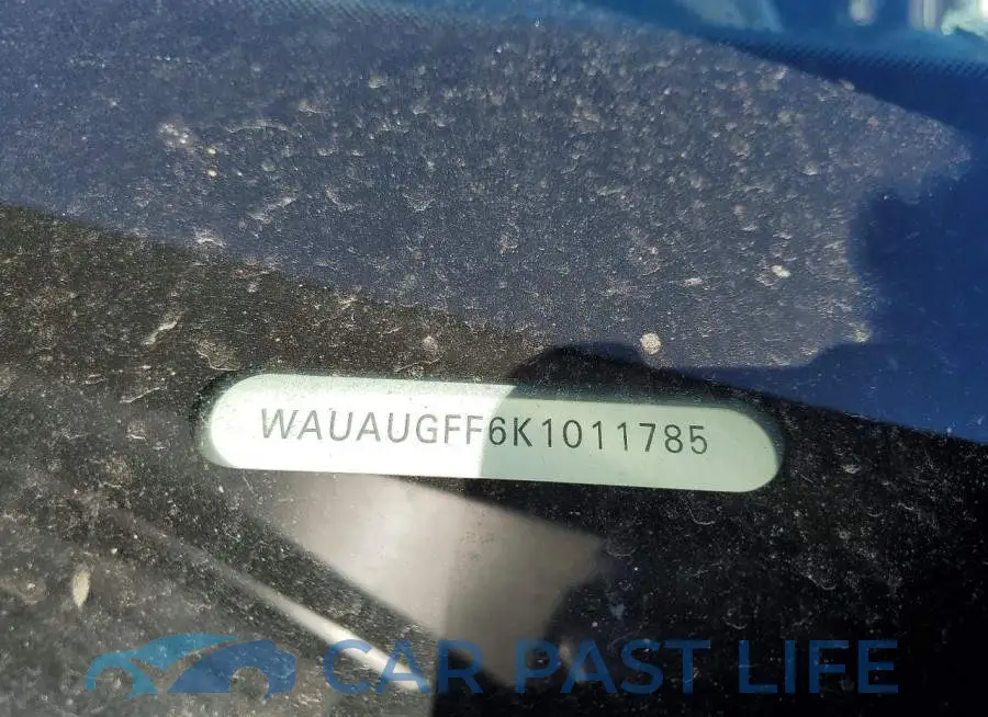 WAUAUGFF6K1011785# 12