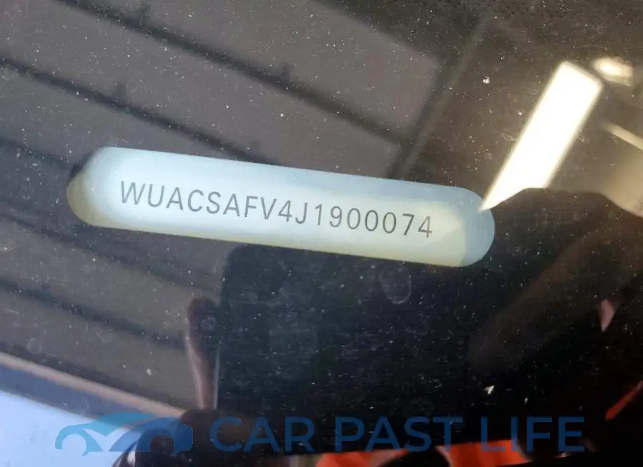 WUACSAFV4J1900074# 13