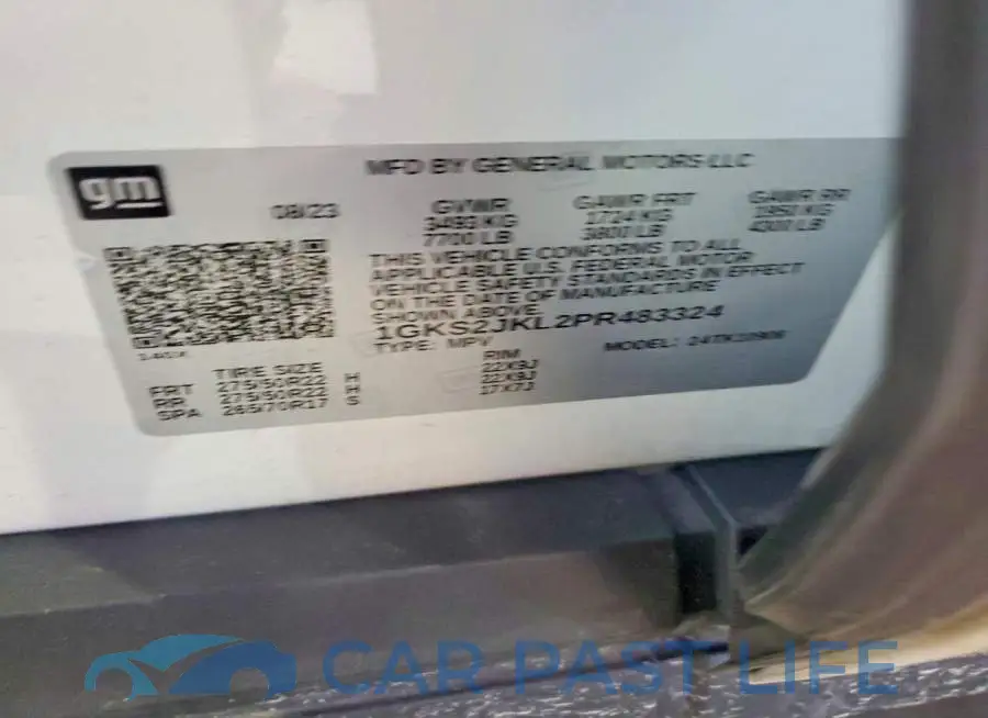 1GKS2JKL2PR483324# 13