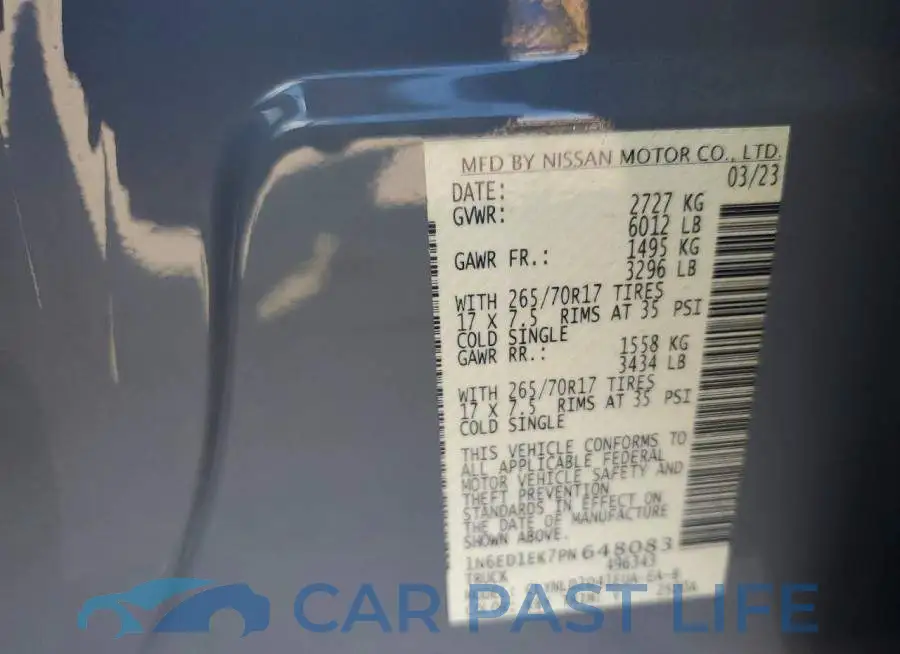 1N6ED1EK7PN648083# 12