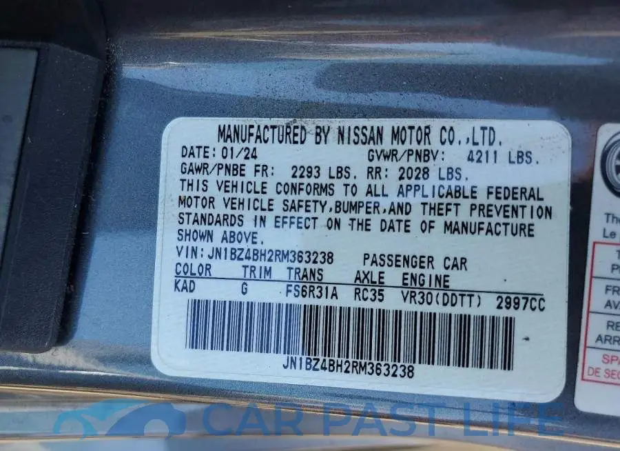 JN1BZ4BH2RM363238# 12