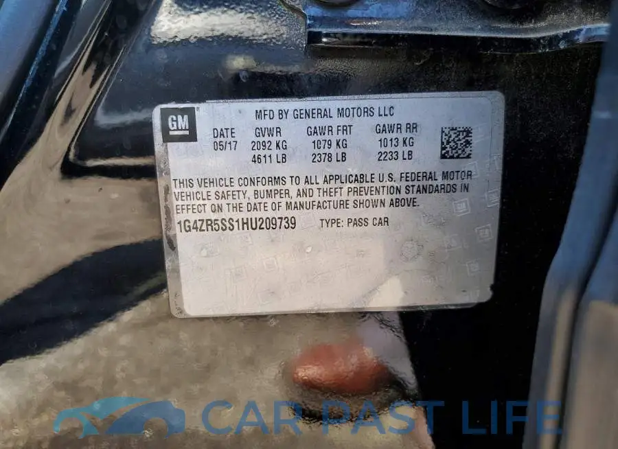 1G4ZR5SS1HU209739# 12