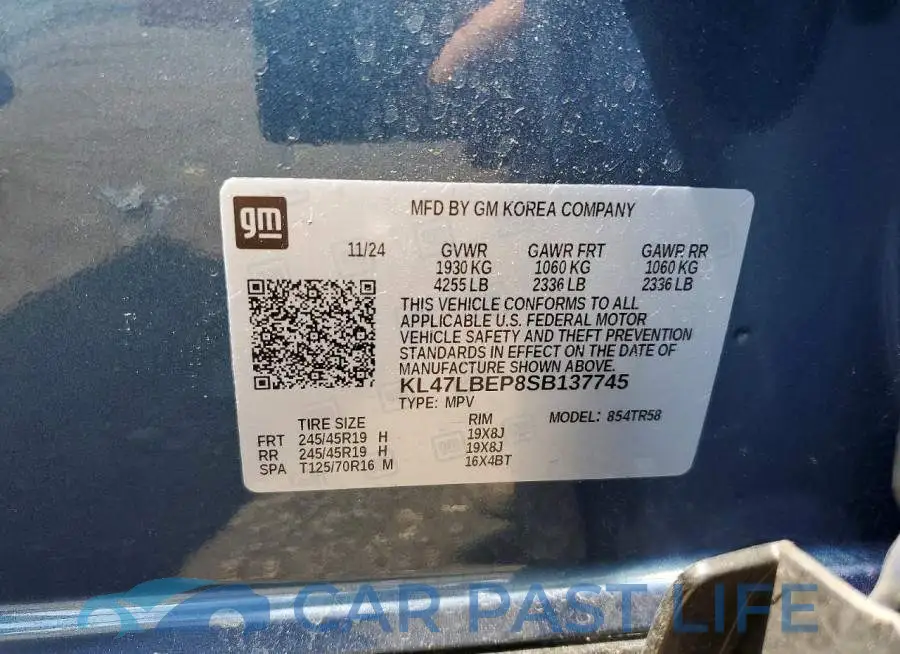 KL47LBEP8SB137745# 13