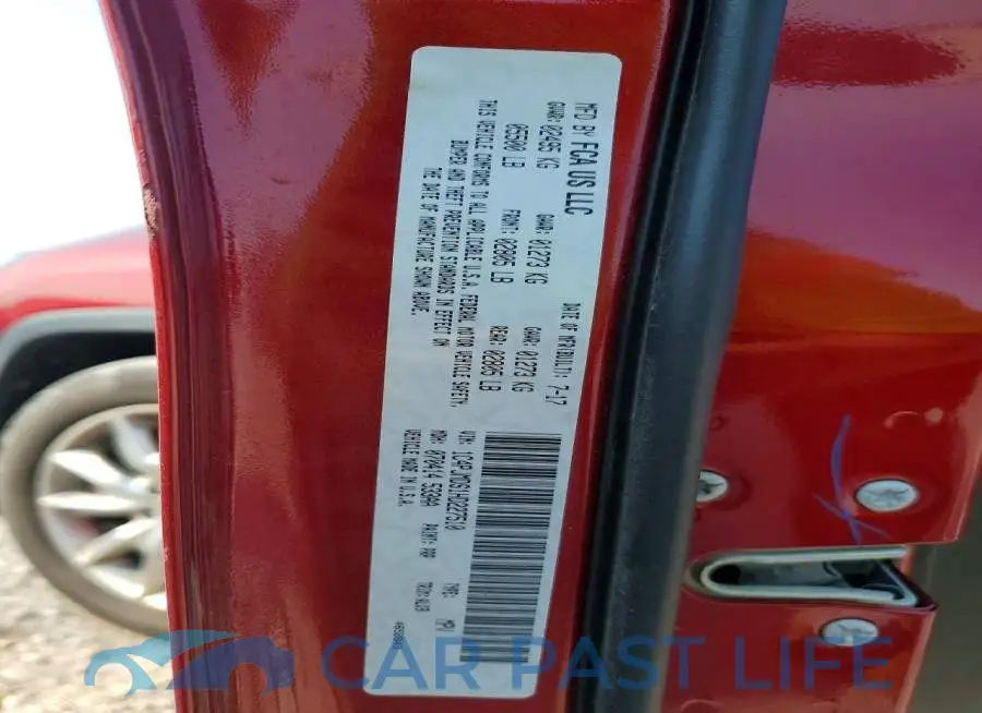 1C4PJMDS1HD227510# 12