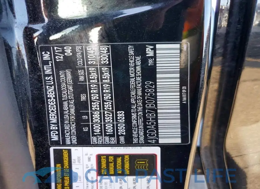 4JGDA5HB7JB075829# 13