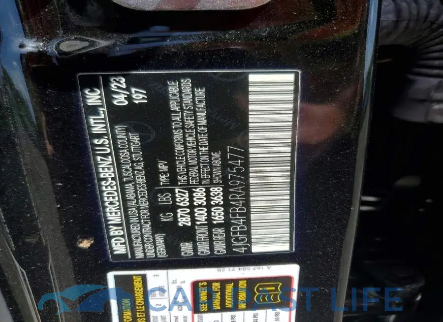 4JGFB4FB4RA975477# 13